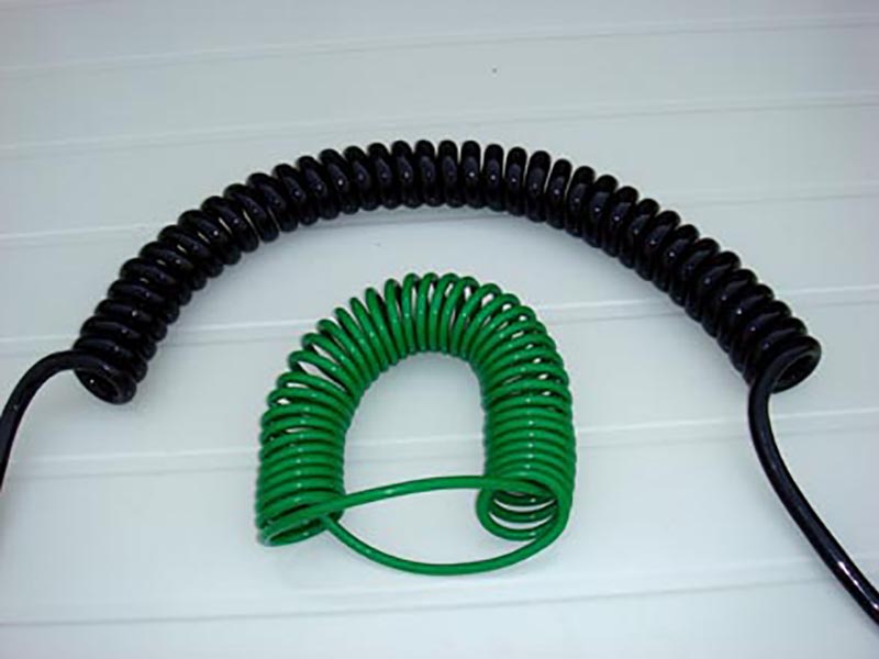 PVC、PUR、PUR、TPU螺旋電纜