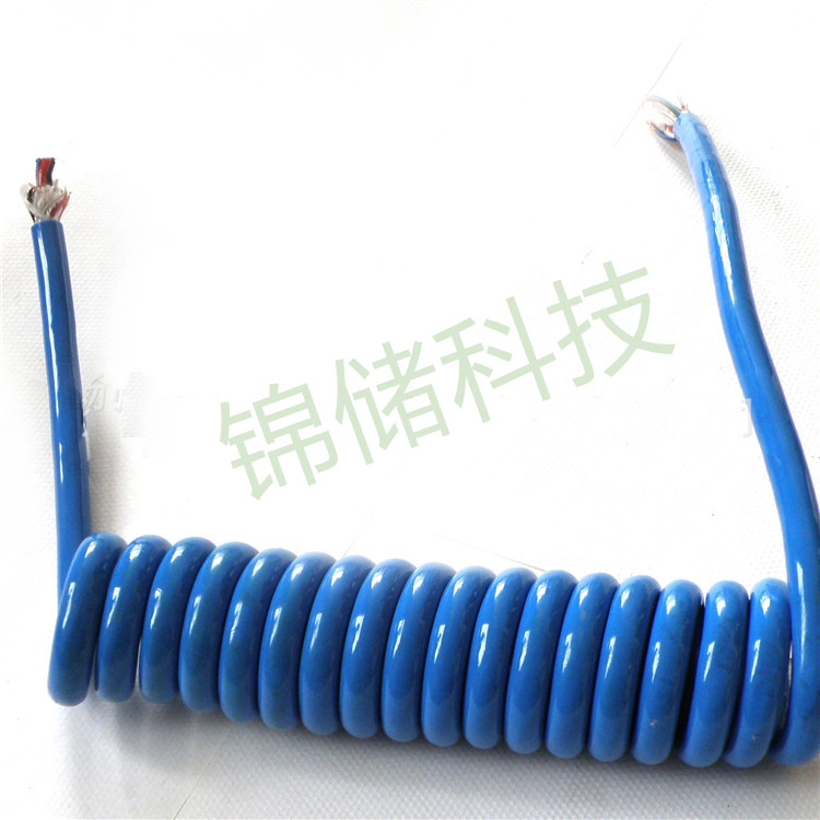PVC彈簧電纜，型號CC66